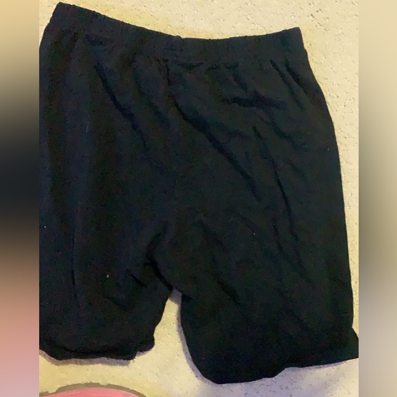 Black Biker Shorts - Picture 2 of 2